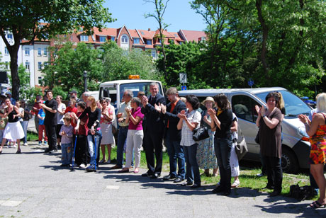 Einweihung Lutherrelief