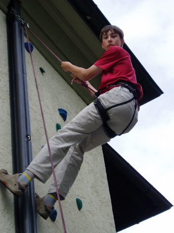 Einweihung der Kletterwand CVJM Erfurt