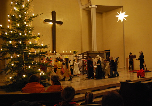 Weihnachtsmarkt an der Lutherkirche