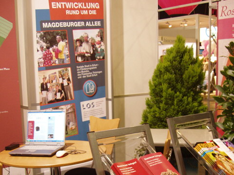 Ausstellungsstand zur Thüringenmesse